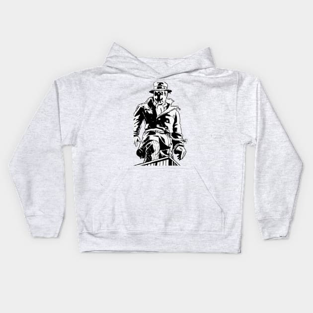 Rorschach Kids Hoodie by alwaysacomedian